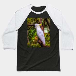 Yellow Crested Cockatoo Baseball T-Shirt